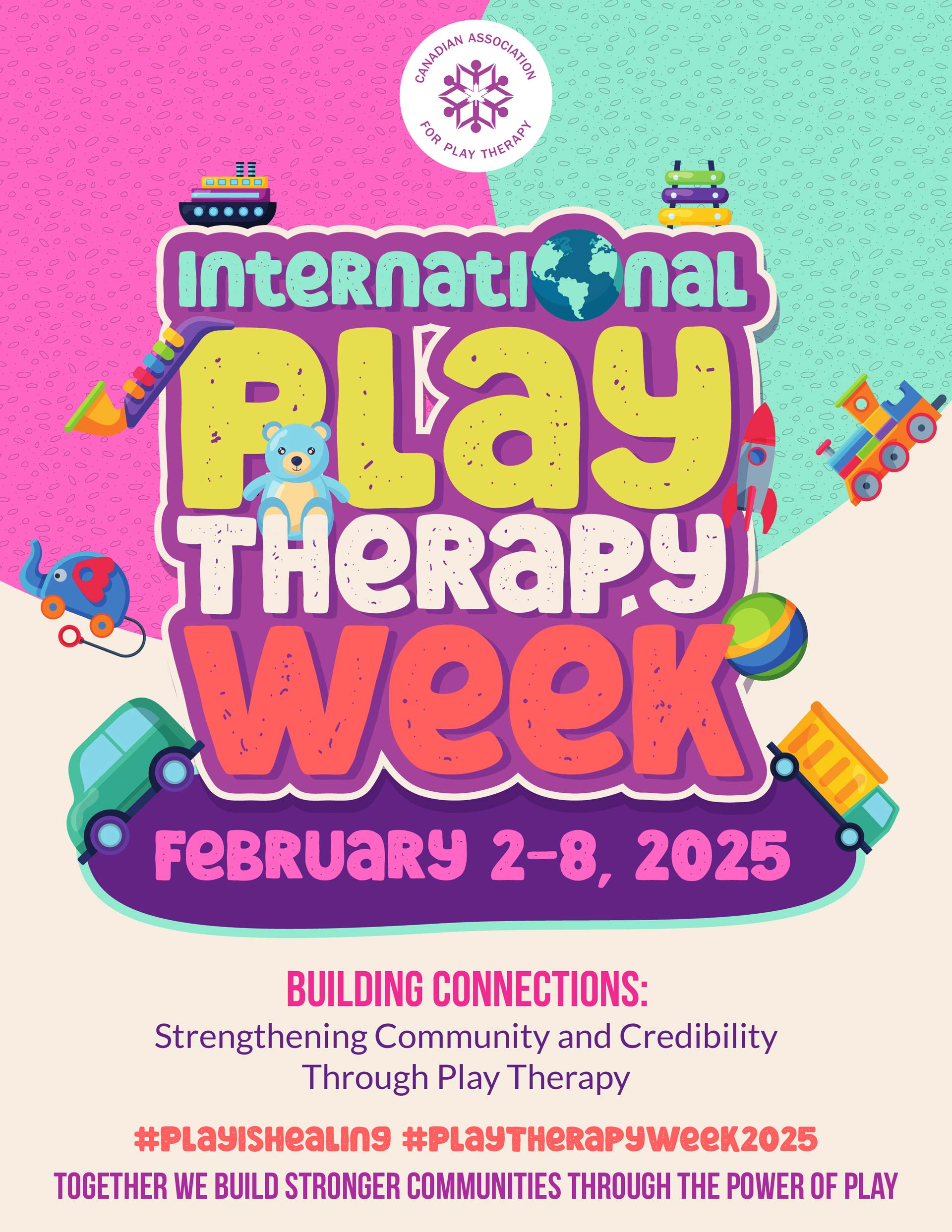 play therapy week 2025 poster