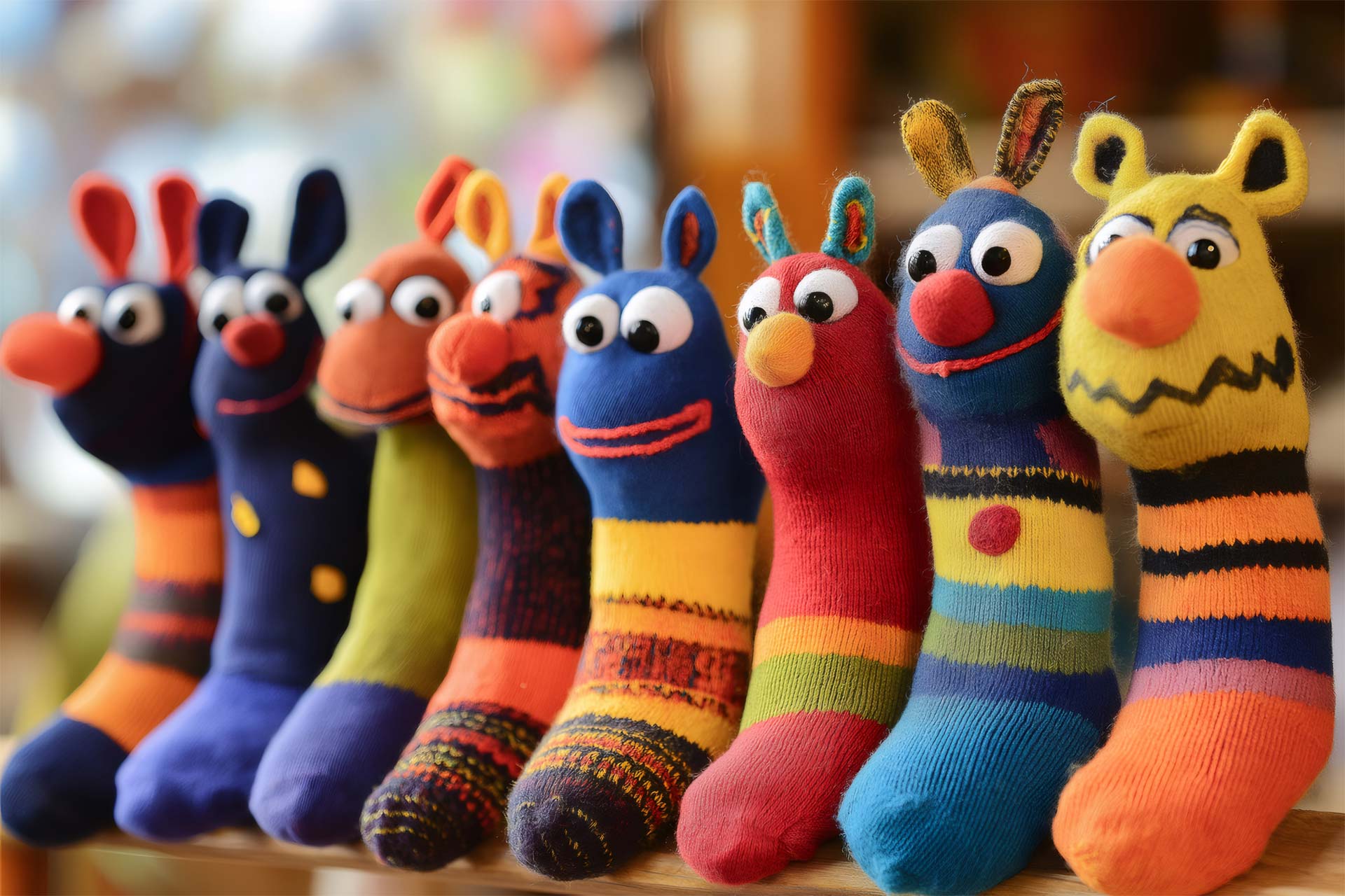sock puppets
